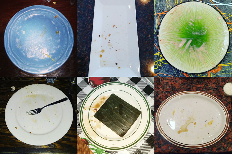 Empty Plates Of New York (Screenshot: Instagram)
